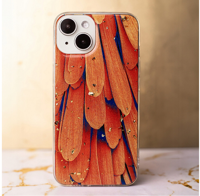 Husa Samsung Galaxy S24, Gold Glam Orange — varianta 3