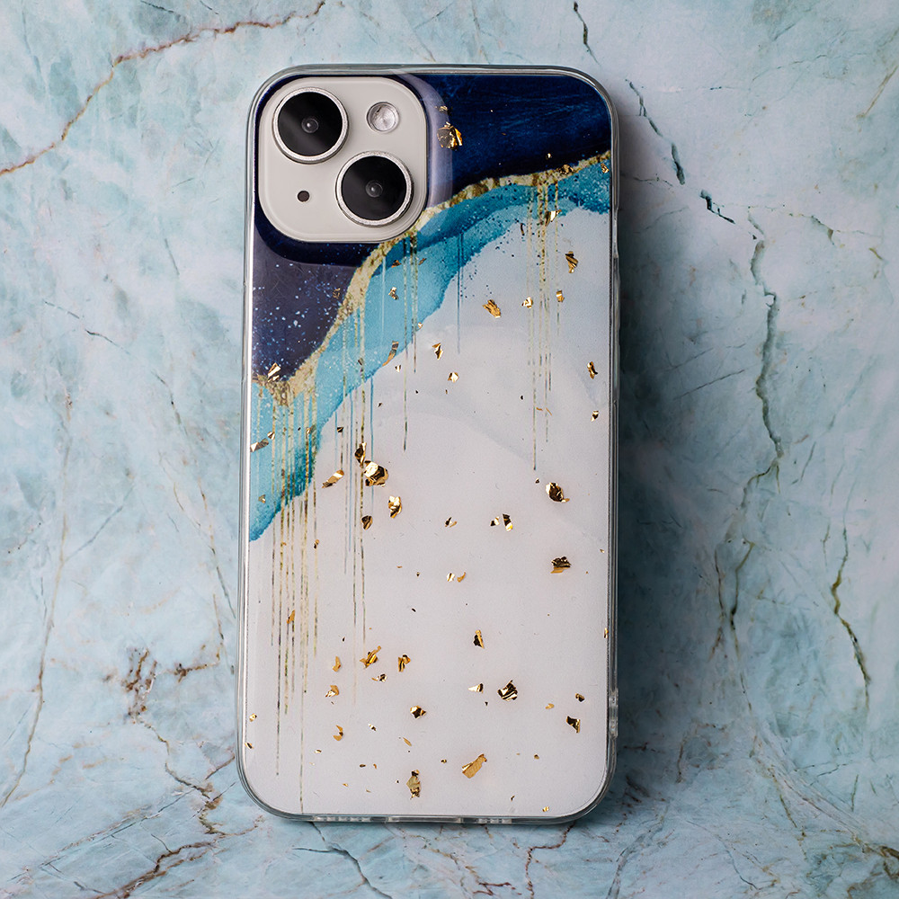 Husa Apple iPhone 15 Pro, Gold Glam, Iceberg — varianta 3