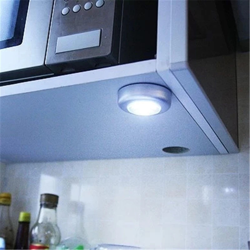 Mini lampa cu 3 LED-uri ZD9, functionare prin apasare — 3