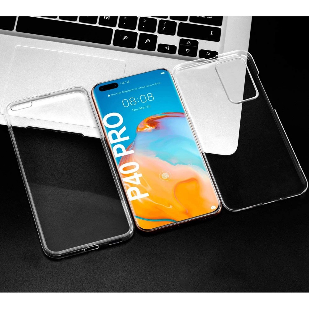 Husa Full TPU 360° pentru Huawei P40 (fata + spate), transparenta — varianta 3