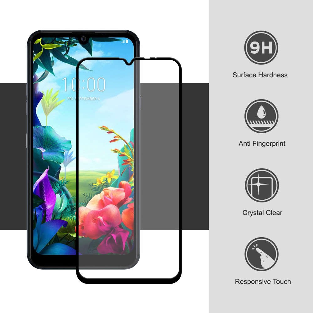 Folie de sticla Full Glue pentru LG K22, margini negre — varianta 2