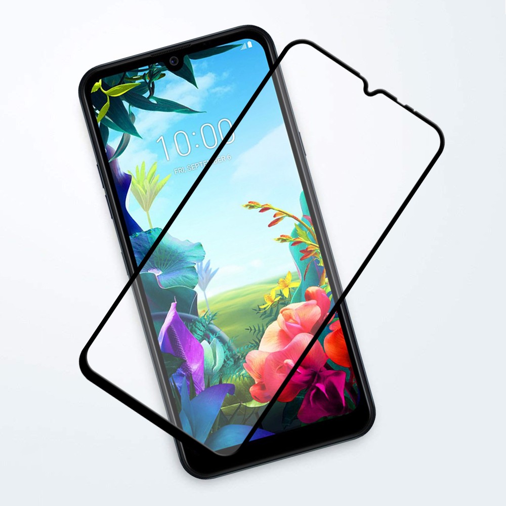 Folie de sticla Full Glue pentru LG K22, margini negre — varianta 3
