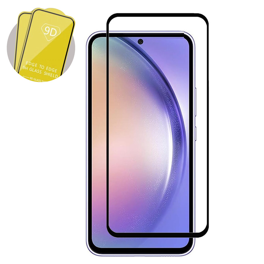 Folie sticla Samsung Galaxy A53 5G, Full Glue 9D, margini negre — varianta 2