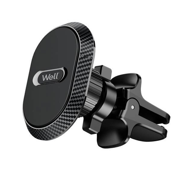 Suport auto magnetic Well, prindere la ventilatie, negru — varianta 2