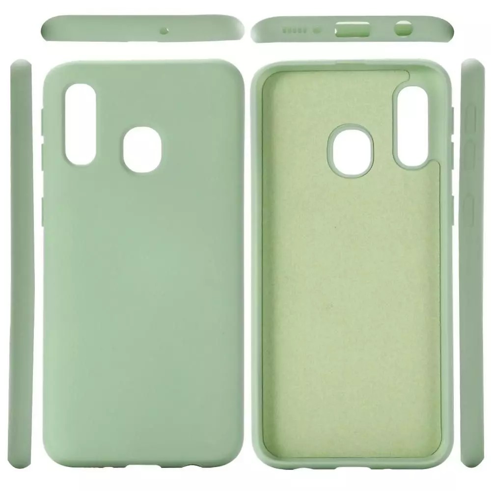 Husa Liquid Silicone Case pentru Apple iPhone 12 Mini, interior microfibra, galbena — varianta 2