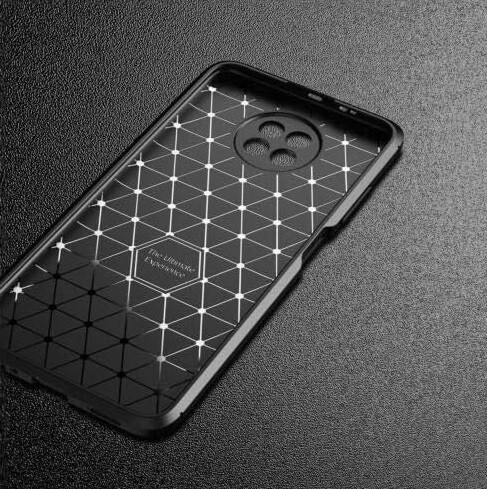 Husa Xiaomi Redmi Note 13 5G, Carbon Fiber, aspect carbon, protectie camere, neagra — 3