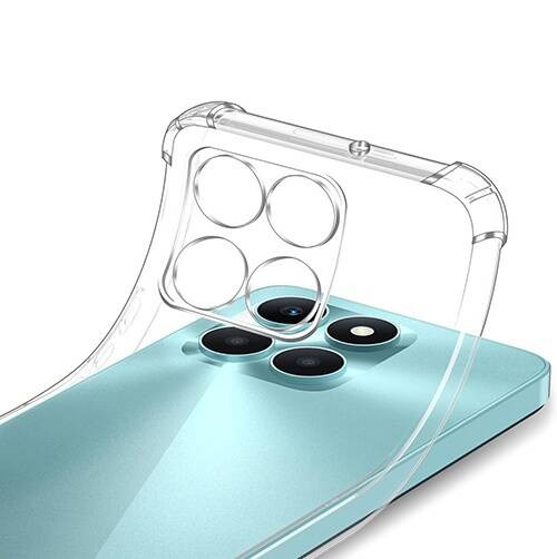 Husa Honor X6A, TPU transparent, intarituri in colturi, protectie camere, grosime 1,5 mm — varianta 2
