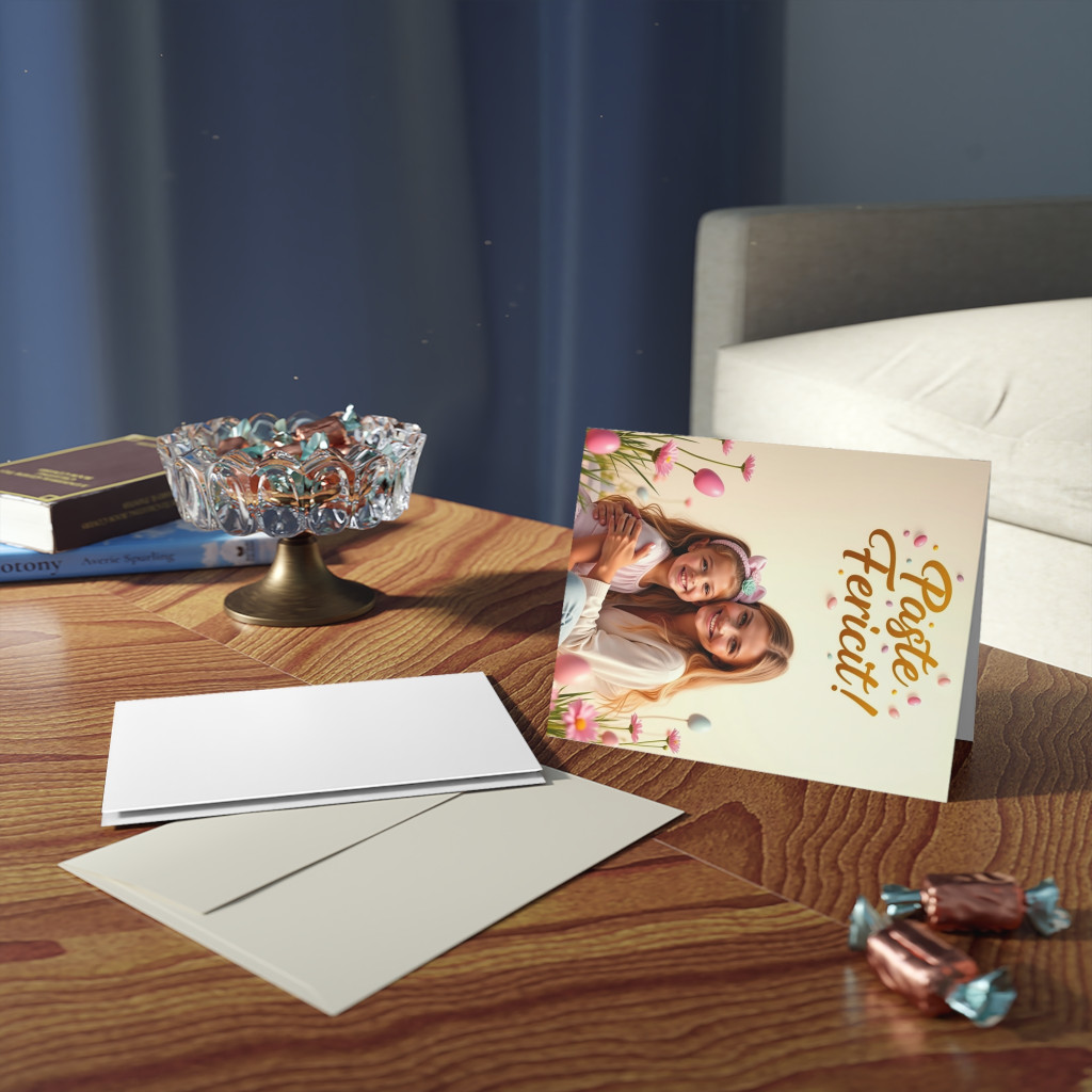 Felicitare personalizata de Paste, cu poza si textul tau! — varianta 4