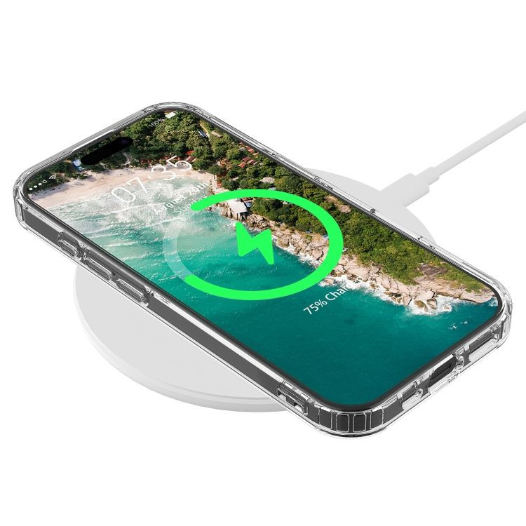 Husa protectie Apple iPhone 16 Pro Max, Magsafe, SnapOn, AntiDrop, Acryl+TPU, transparenta — varianta 4