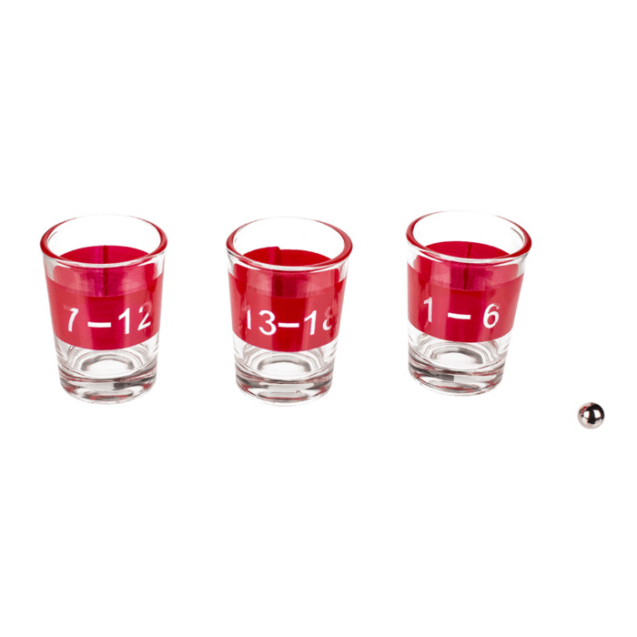 Ruleta electronica cu shoturi, 6 pahare, 27 x 6 cm — varianta 3