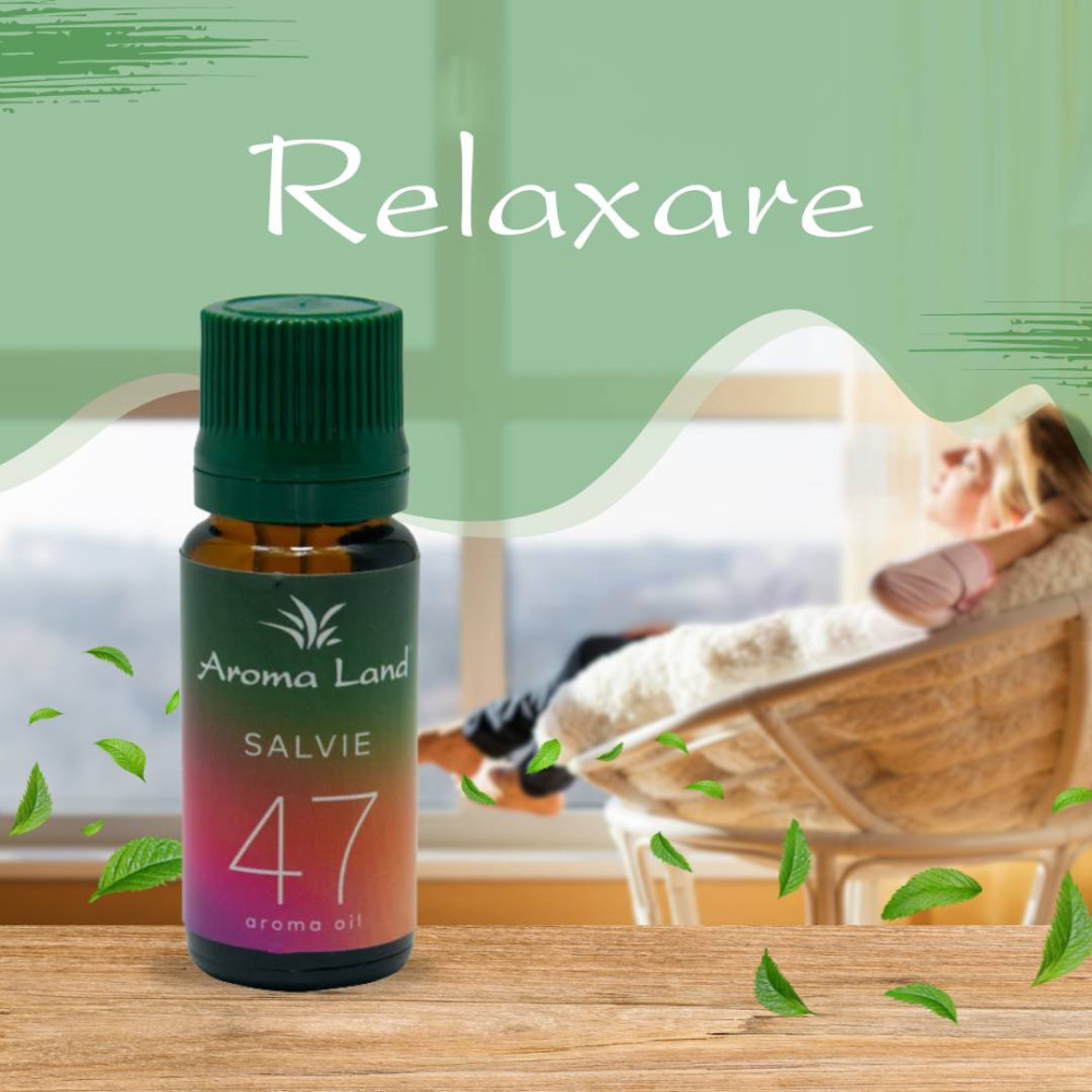 Ulei parfumat Aroma Land, 10 ml, Salvie — varianta 3