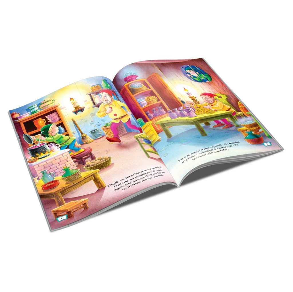 Carte de povesti Fapta buna a lui Mos Craciun, A4, editura Unicart — varianta 2