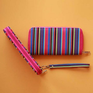 Portofel din material textil, model 6 — varianta 2