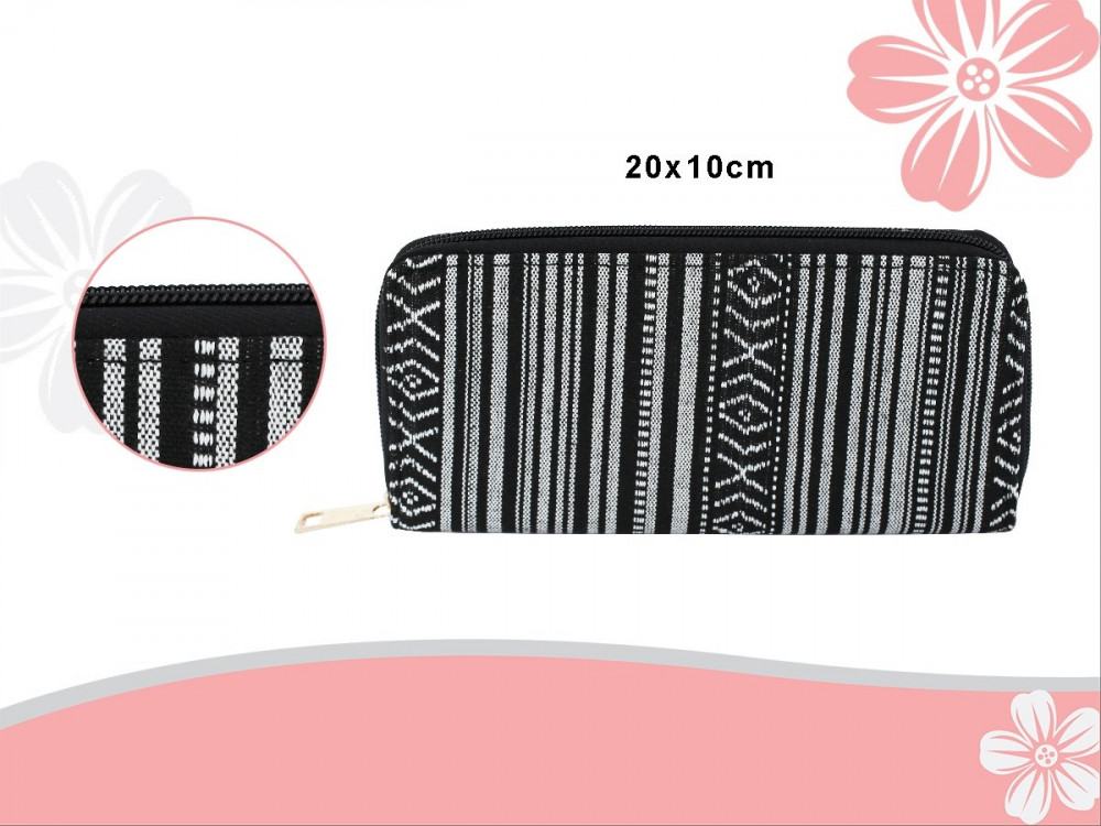 Portofel din material textil, model 14 — varianta 2