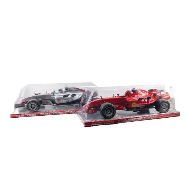 Jucarie masinuta Formula F1, friction, 1:24, gri — varianta 2