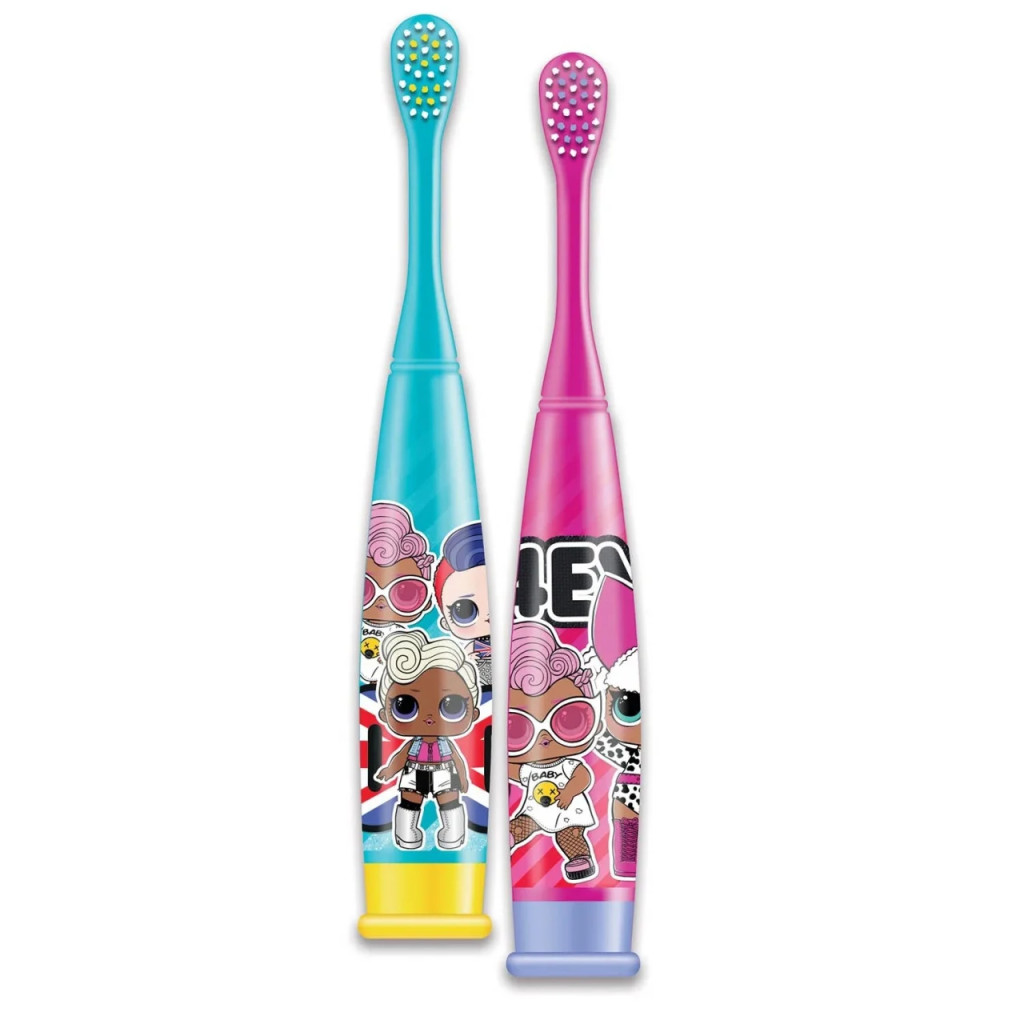 Periuta de dinti electrica pentru copii LOL Surprise!, baterie inclusa, roz — varianta 2