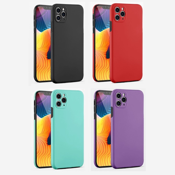 Husa protectie Samsung Galaxy A11 (fata + spate) Fully PC & PET 360°, neagra — varianta 5