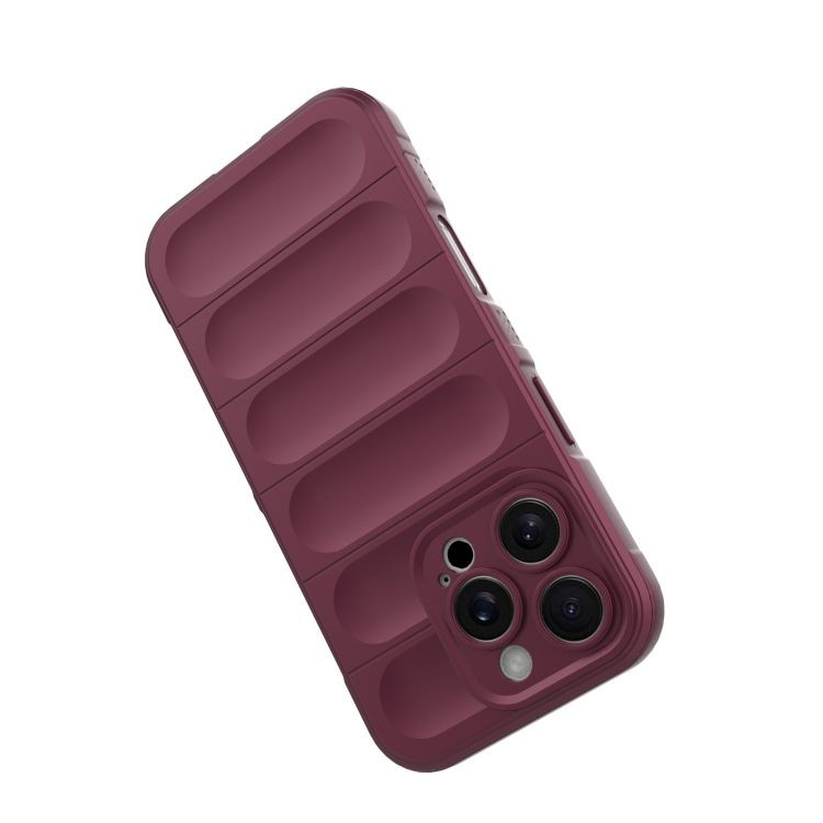 Husa Apple iPhone 16 Pro Max, Wave Silicone, protectie camera, catifea in interior, deep green — varianta 5