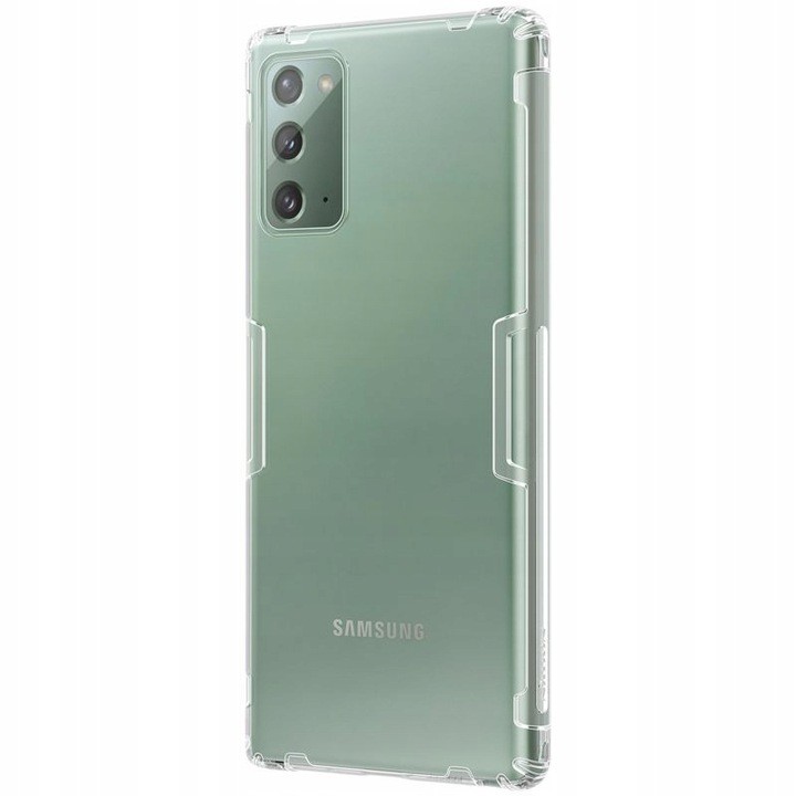 Husa de protectie Nillkin Nature TPU Case pentru Samsung Galaxy Note 20, colturi intarite, transparenta — varianta 2