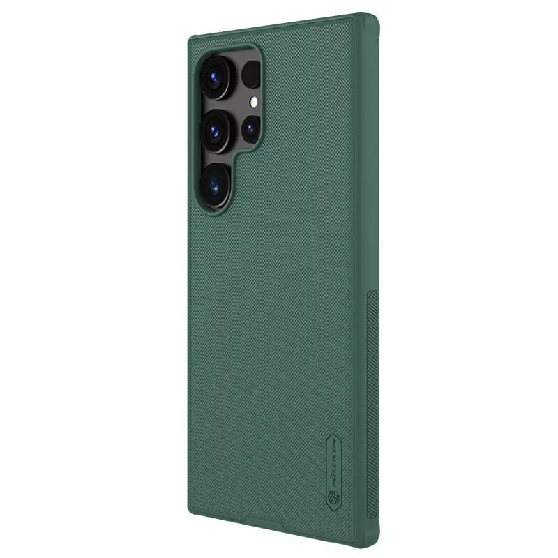 Husa protectie Samsung Galaxy S24 Ultra, Nillkin Frosted Series, PVC, Green — varianta 2