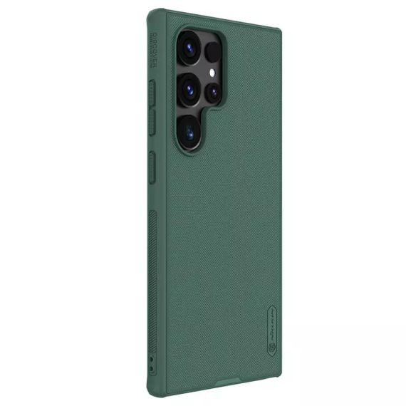 Husa protectie Samsung Galaxy S24 Ultra, Nillkin Frosted Series, PVC, Green — varianta 3