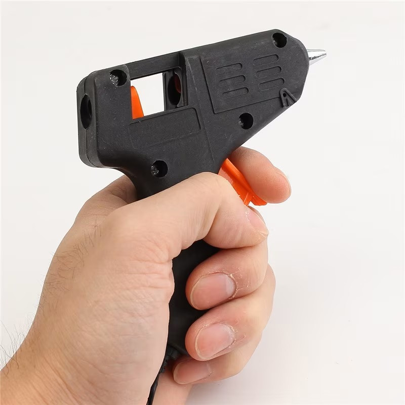Mini pistol de lipit pentru bara de silicon 7 mm, putere 20W, negru — varianta 2