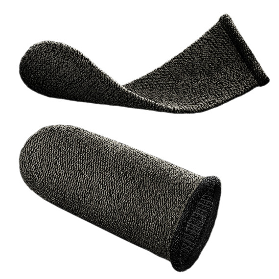 Degetare antialunecare Hoco GM4, fibra conductiva, pentru jocuri, Anti-Condens, Phantom, Black/Silver — varianta 6