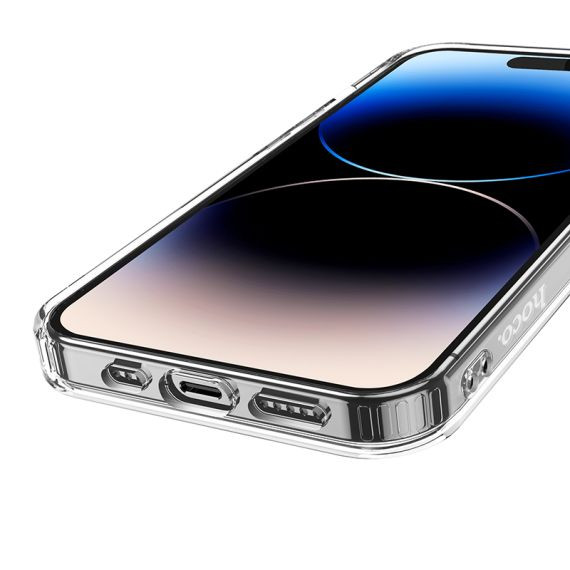 Husa protectie Apple iPhone 14 Pro, Hoco Premium Magsafe TPU, ShockProof, incarcare magsafe, transparenta — varianta 6