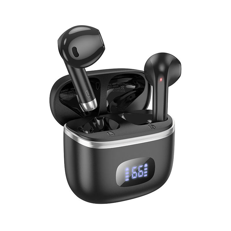 Casti Wireless Hoco EQ1 TWS, Bluetooth 5.3, LED Digital Display, negre — varianta 2