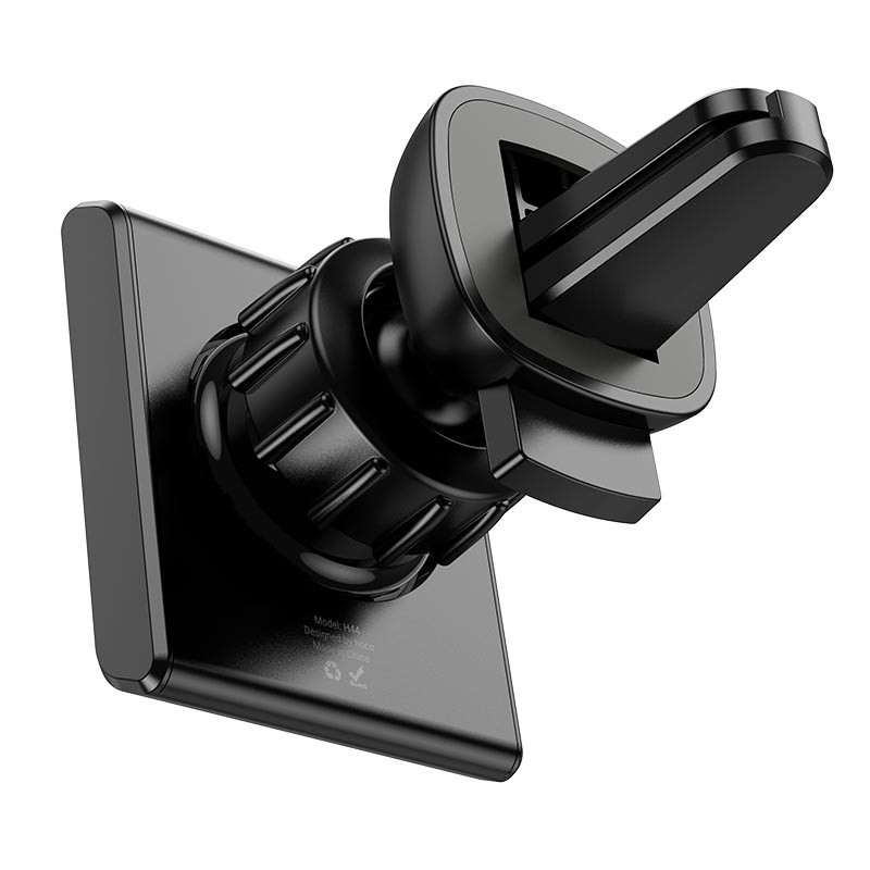 Suport auto magnetic Hoco H44, rotatie 360 grade, prindere la ventilatie, negru — varianta 2