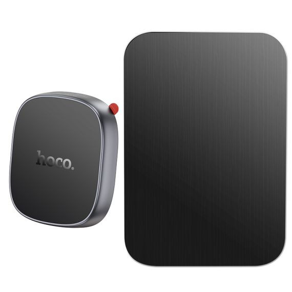 Suport auto magnetic Hoco H52, prindere adeziva, negru — varianta 4