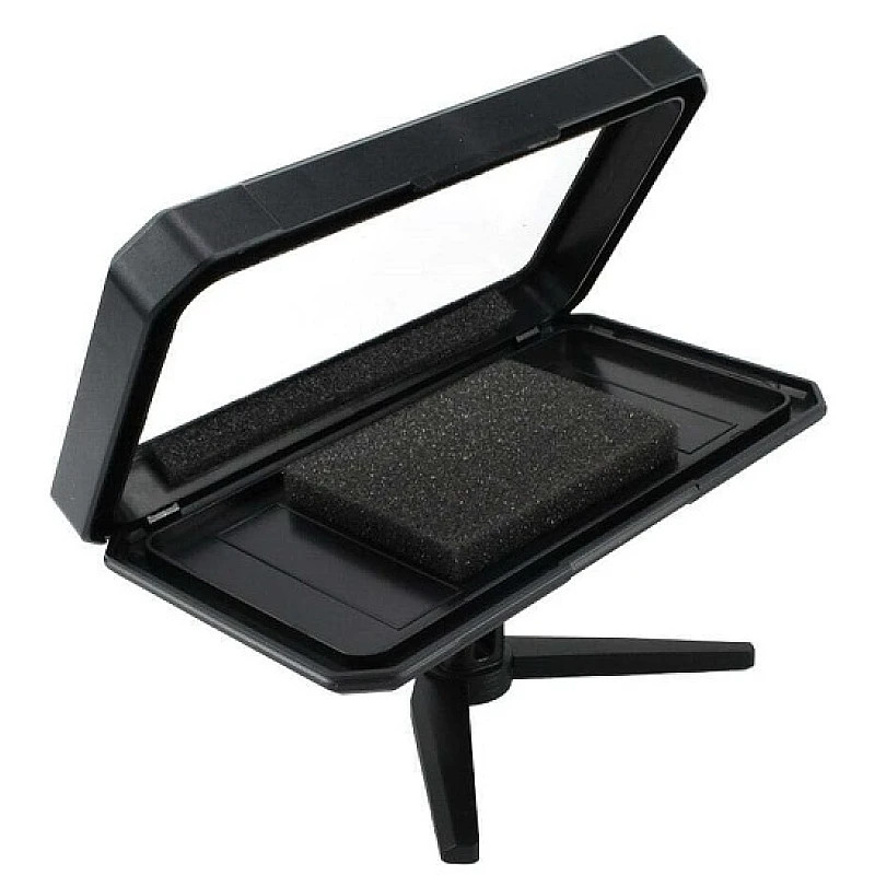 Suport de masa/perete telefon Andowl Q-ZJ552, rotire 360°, unghi ajustabil, negru — varianta 2