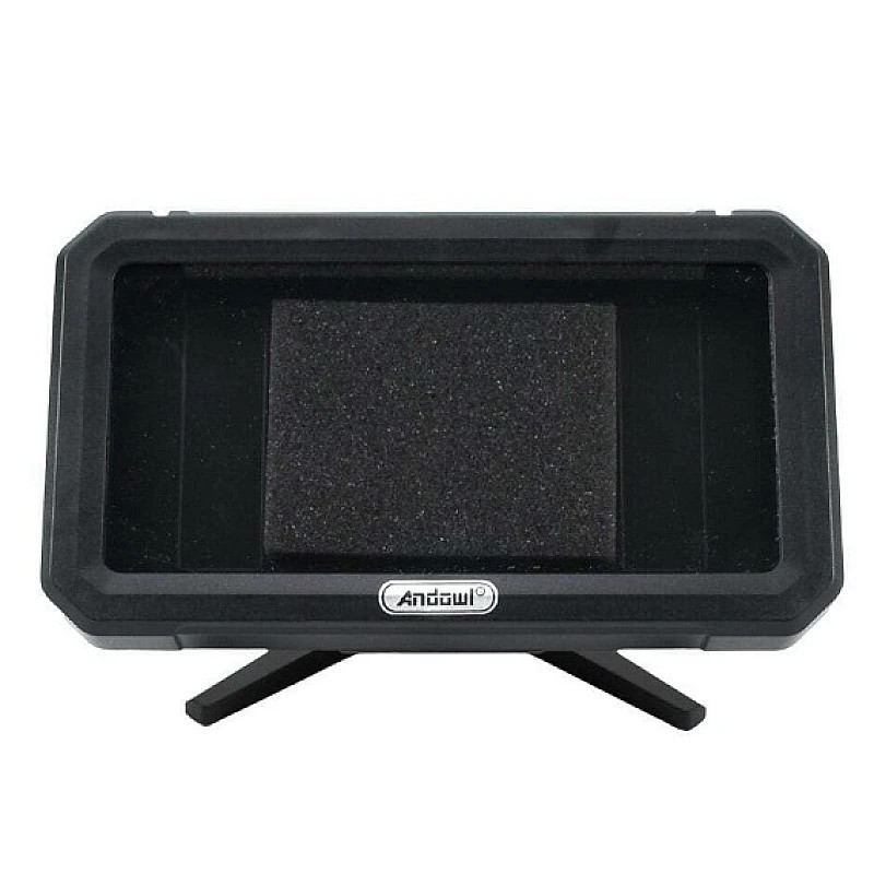 Suport de masa/perete telefon Andowl Q-ZJ552, rotire 360°, unghi ajustabil, negru — varianta 3