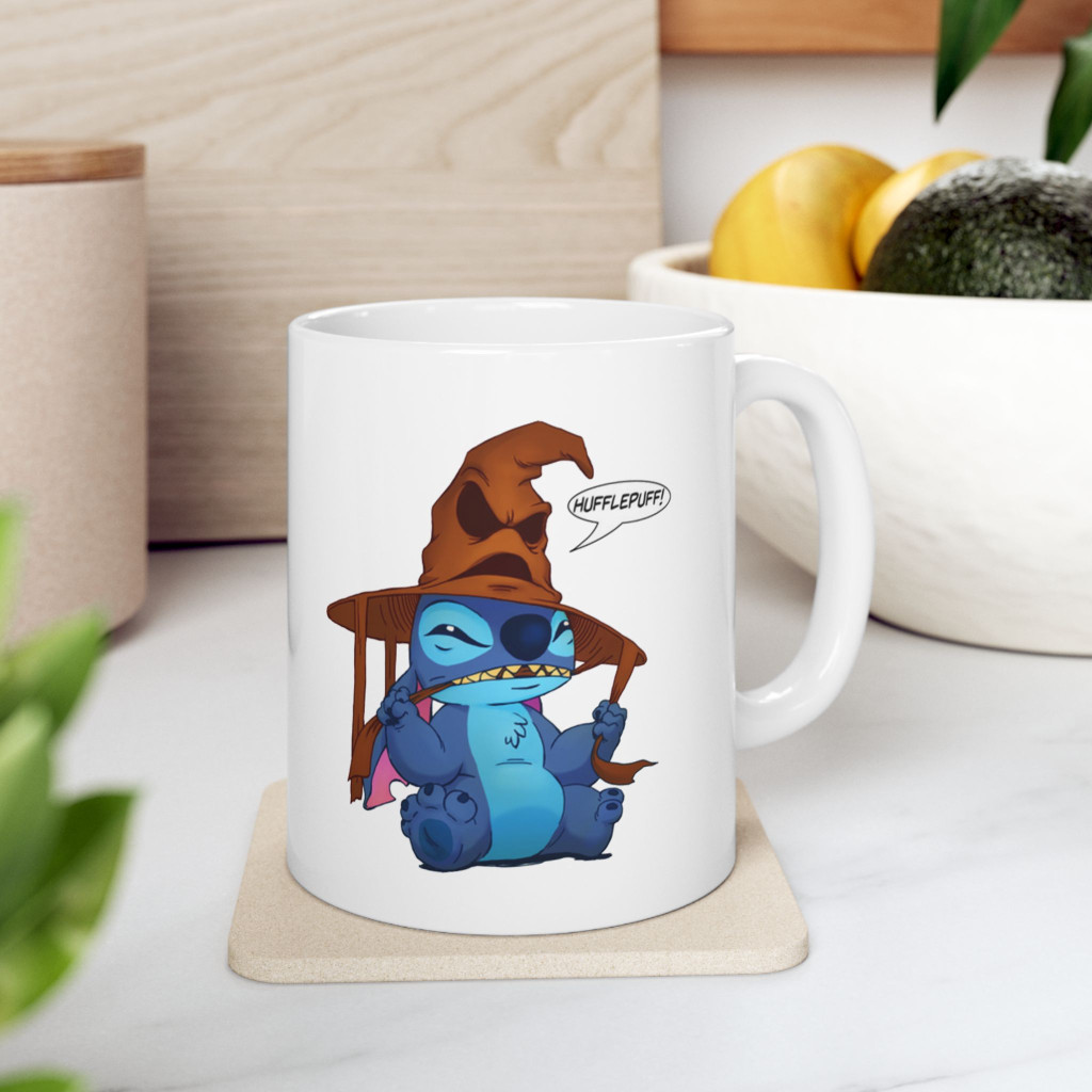 Cana ceramica personalizata, design Sorting Stitch, 330 ml, alba — varianta 2