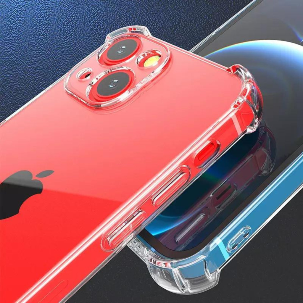 Husa Apple iPhone 16 Pro, TPU transparent, intarituri in colturi, protectie camere, grosime 1,5 mm — varianta 5