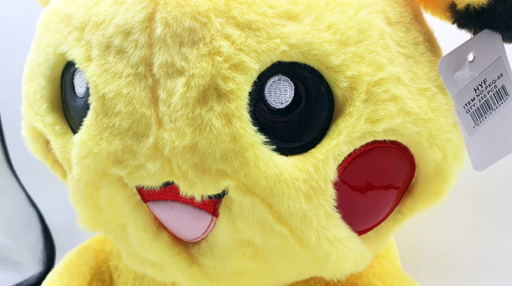 Jucarie de plus Pikachu, 40 cm — varianta 3