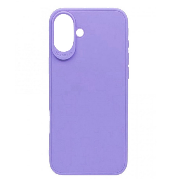 Husa protectie Apple iPhone 16 Plus, Matt TPU My Choice, silicon moale, mov lila — varianta 2