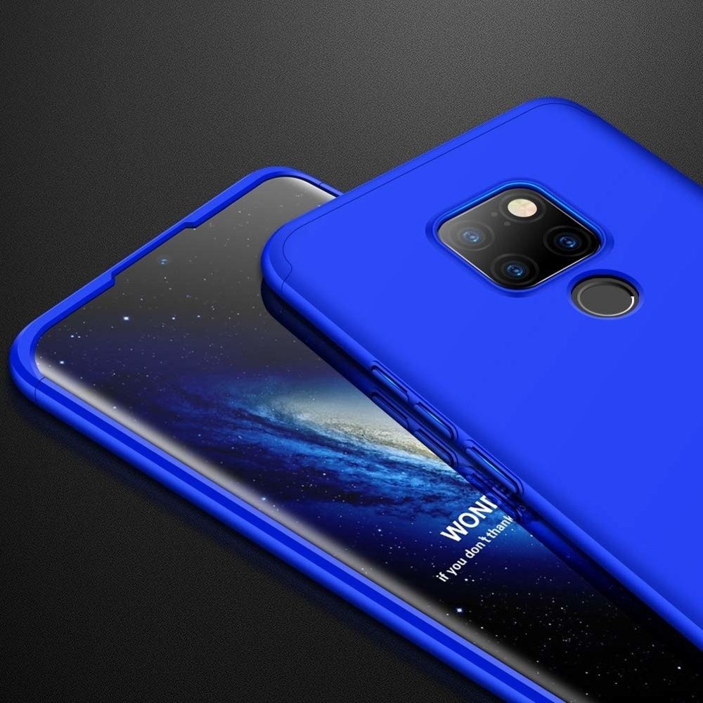 Husa Full cover GKK (fata + spate) pentru Huawei Mate 20, albastra — varianta 4
