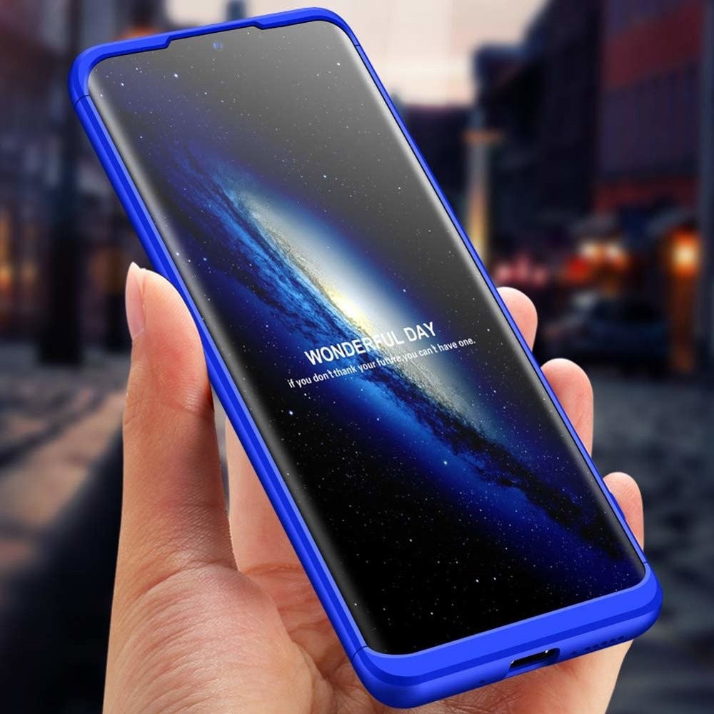 Husa Full cover GKK (fata + spate) pentru Huawei Mate 20, albastra — varianta 6