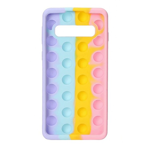 Husa antistres Pop It! pentru Apple iPhone 12 Pro Max, multicolora, model 1 — 4