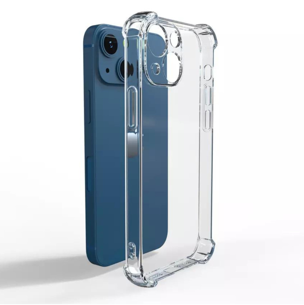 Husa Apple iPhone 16 Pro Max, TPU transparent, intarituri in colturi, protectie camere, grosime 1,5 mm — varianta 4