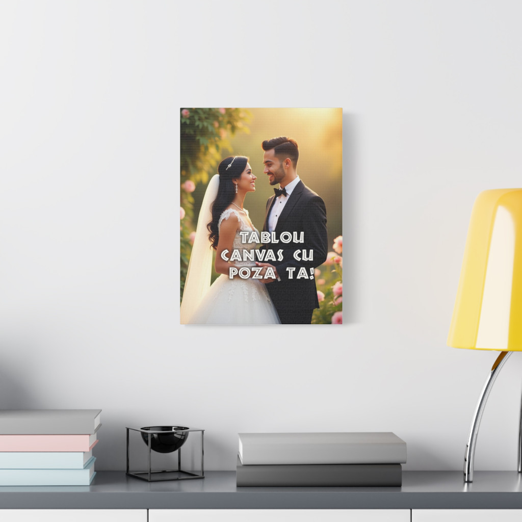 Tablou Canvas personalizat cu poza ta, 34 x 23 cm — 2