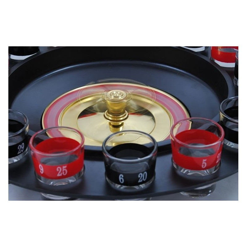 Joc ruleta cu 16 pahare de shot — varianta 3