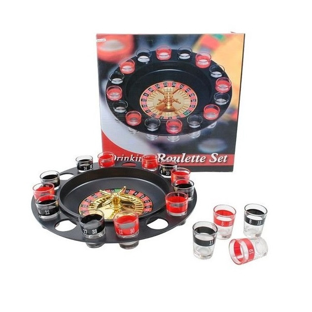 Joc ruleta cu 16 pahare de shot — varianta 5