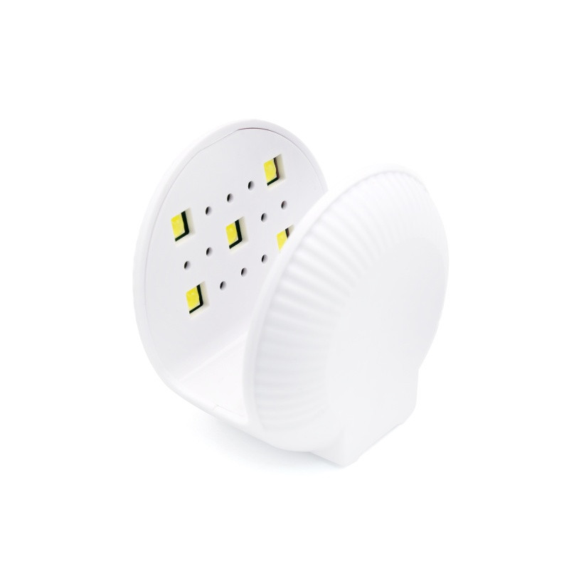Mini lampa UV Aorlis AO-78040, 5 LED-uri, 6W, actionare pe unghie, roz — 4
