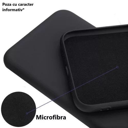 Husa Samsung Galaxy S23+ (S23 Plus), Luxury Silicone, protectie camera, catifea in interior, roz siclam — varianta 3