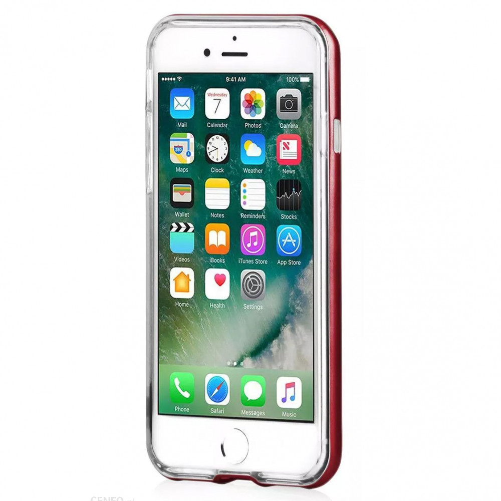 Husa de protectie Mercury Dream Case pentru Apple iPhone 6/6S, rosie — varianta 2