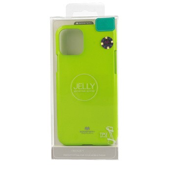 Husa de protectie Mercury Goospery pentru Apple iPhone 11 Pro, jelly case, verde lemon — 2