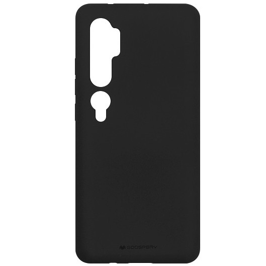 Husa de protectie Mercury Soft Feeling pentru Xiaomi Mi Note 10/Mi Note 10 Pro, jelly case, neagra — varianta 2