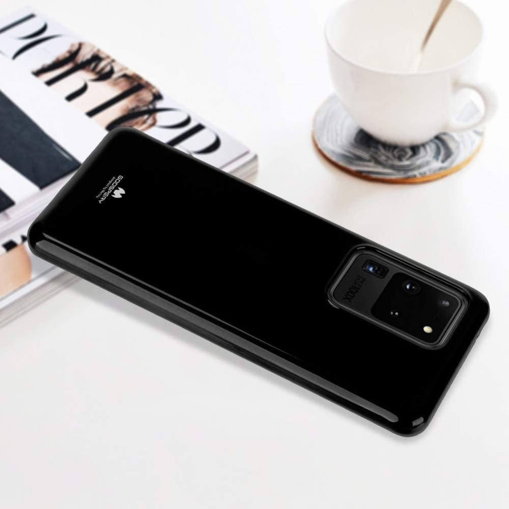 Husa de protectie Samsung Galaxy S20, Mercury Jelly Case, neagra — varianta 4